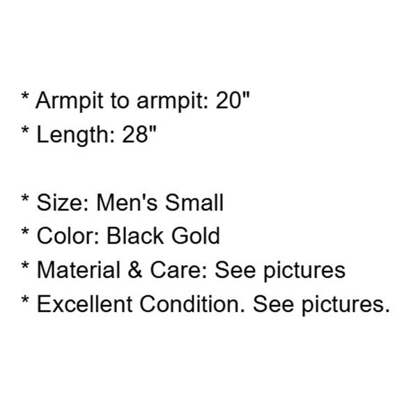 AC DC Sweatshirt Small Mens Hoodie Black Gold Stiff Upper Lip Unisex AC/DC - Picture 5 of 14